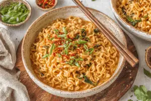 Peanut Butter Ramen Noodles