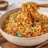 Peanut Butter Ramen Noodles Recipe