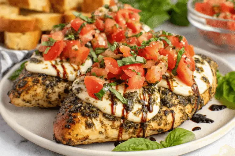 Pesto Bruschetta Chicken Recipe