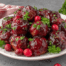 Quick Christmas Cranberry Meatballs Recipe