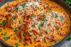 Quick Tilapia In Roasted Pepper Sauce