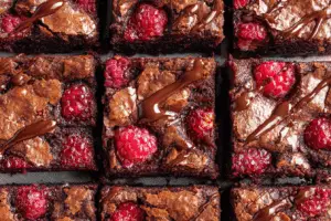 Raspberry Chocolate Brownies