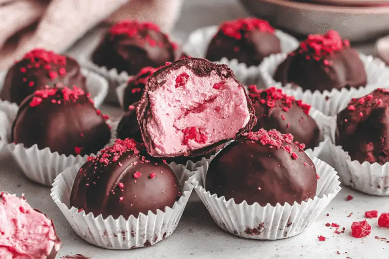 Raspberry Chocolate Truffles Recipe