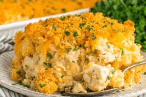 Ritz Chicken And Rice Casserole