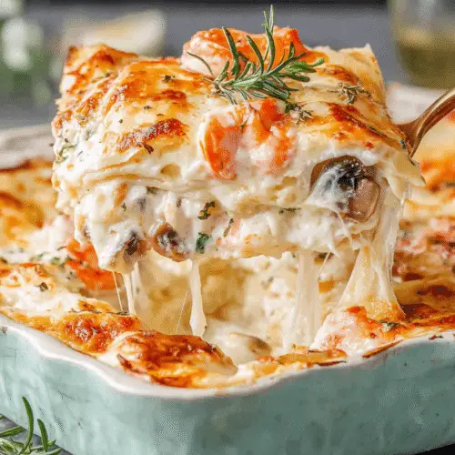 Seafood Lasagna Recipe
