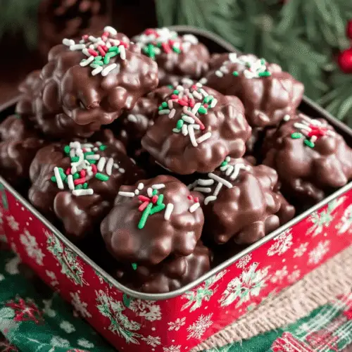 Slow Cooker Chocolate Peanut Clusters Recipe