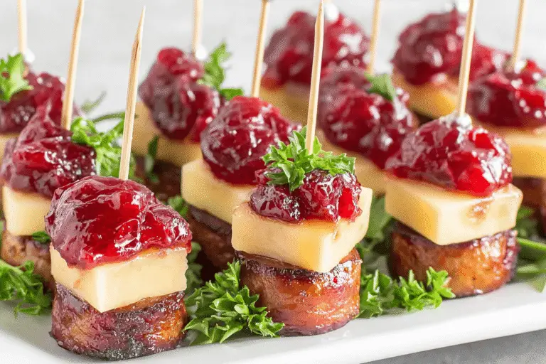 Smoked Sausage Cranberry Bites Recipe