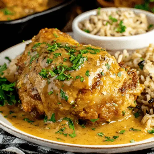 Southern Smothered Chicken Recipe