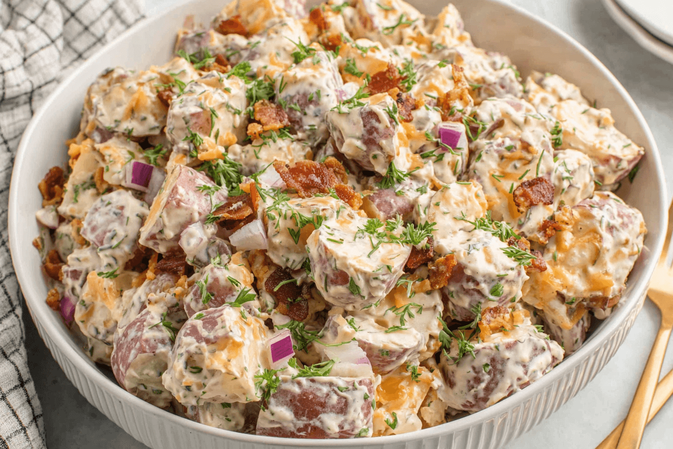 Steakhouse Potato Salad Recipe