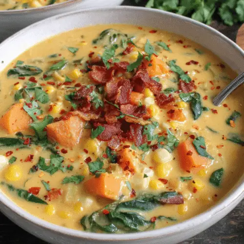 Sweet Potato and Corn Chowder Recipe