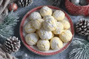 Sweetened Condensed Milk Snowballs