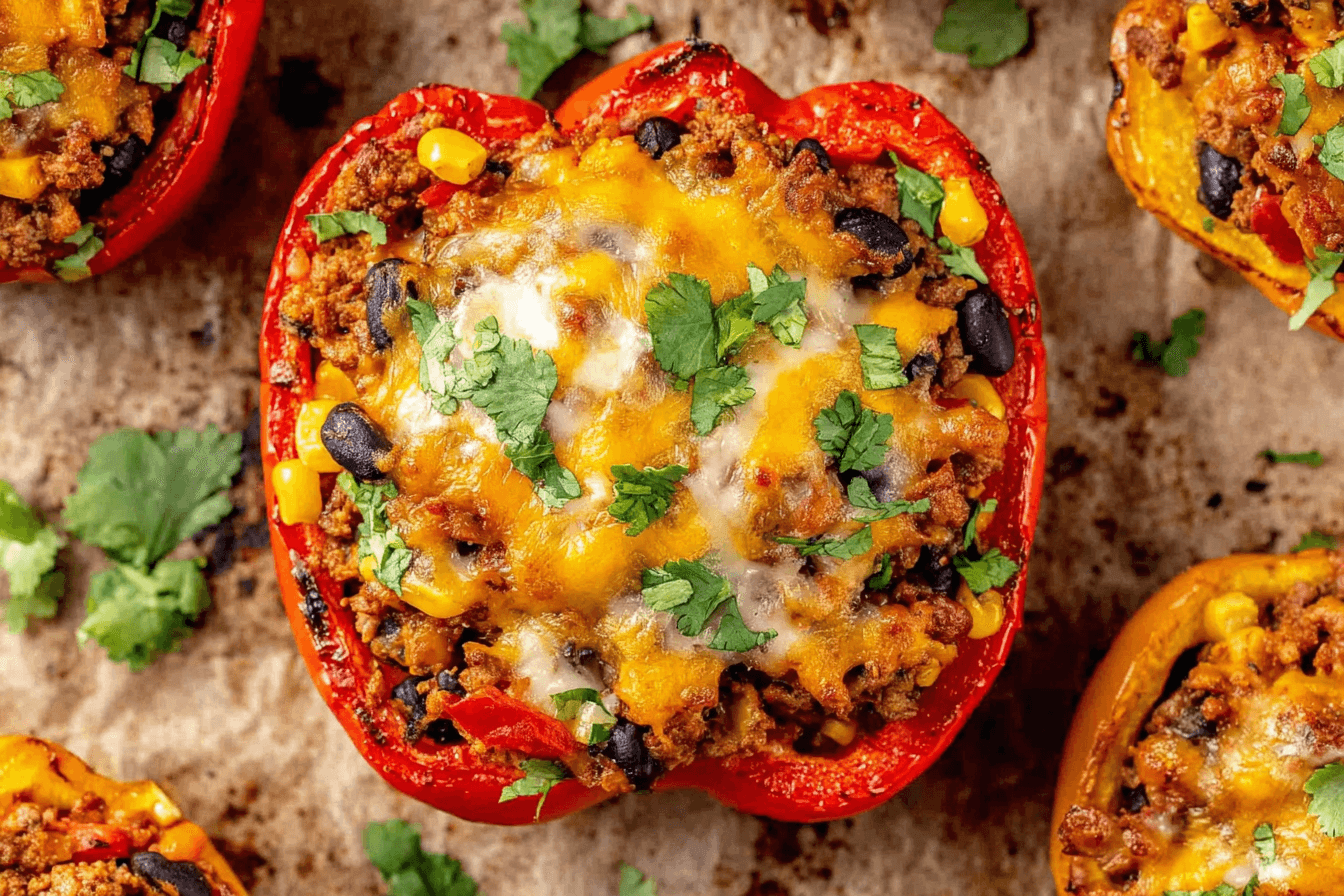 Taco Stuffed Peppers Recipe