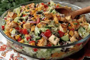 Tex-Mex Chopped Chicken Salad