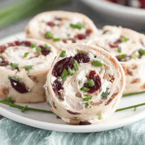 Turkey Cranberry Roll Ups Recipe