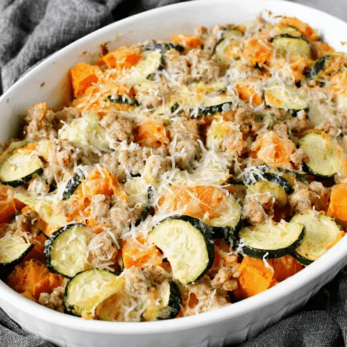 Turkey and Sweet Potato Bake Recipe