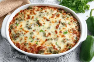 Unstuffed Bell Pepper Casserole