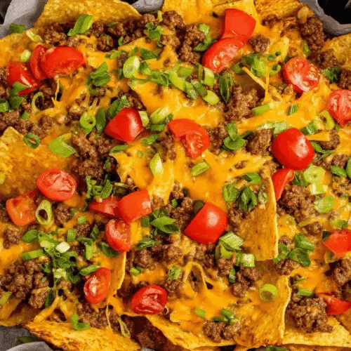 Air Fryer Beef Nachos Recipe