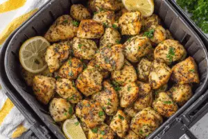 Air Fryer Lemon Chicken Bites