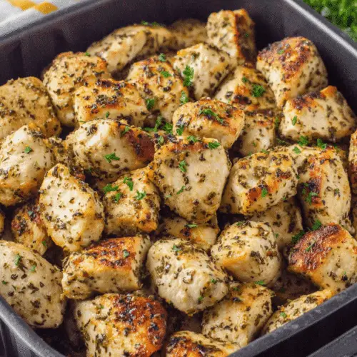 Air Fryer Lemon Chicken Bites Recipe