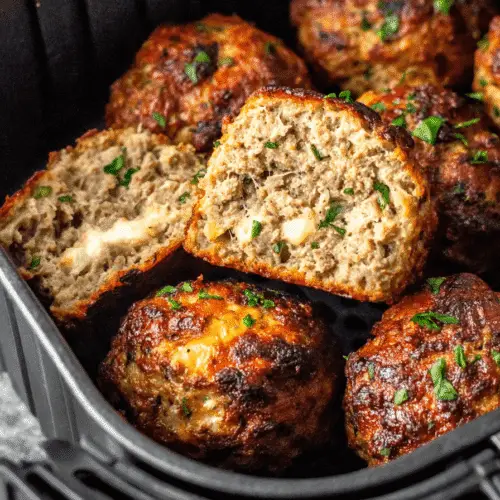 Air Fryer Meatballs Recipe
