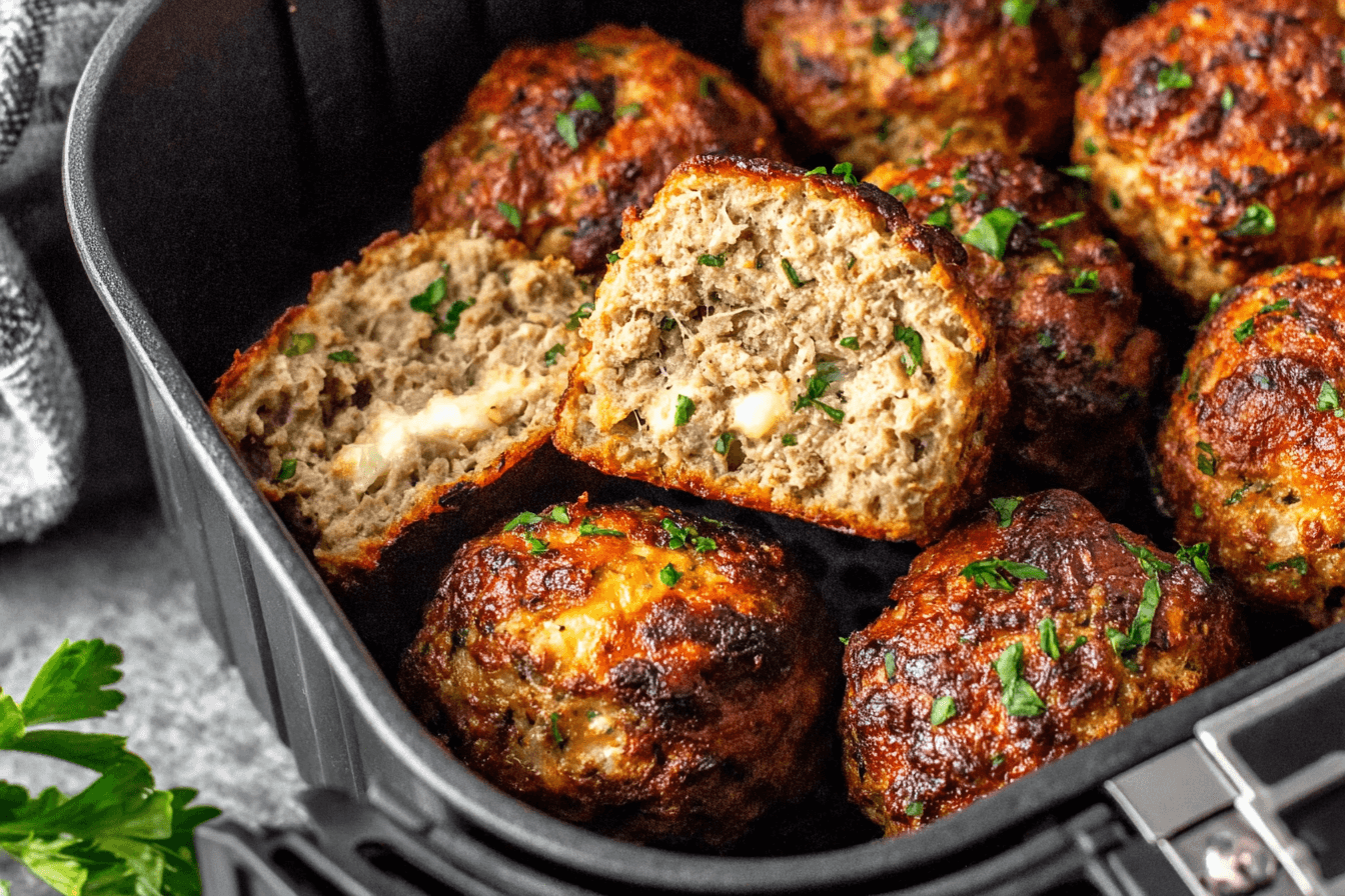 Air Fryer Meatballs Recipe