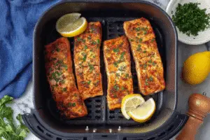 Air Fryer Salmon Fillets