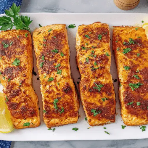 Air Fryer Salmon Fillets Recipe