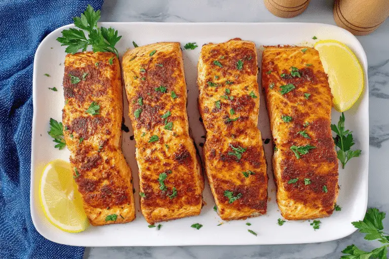 Air Fryer Salmon Fillets Recipe