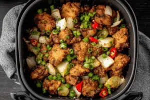 Air Fryer Salt And Pepper Chicken