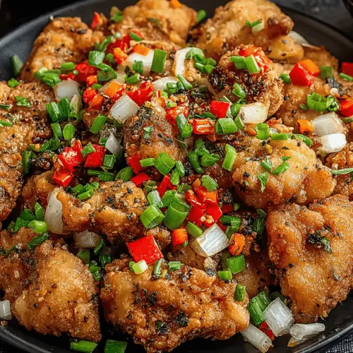 Air Fryer Salt And Pepper Chicken Recipe