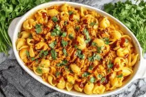 BBQ Chicken Mac and Cheese