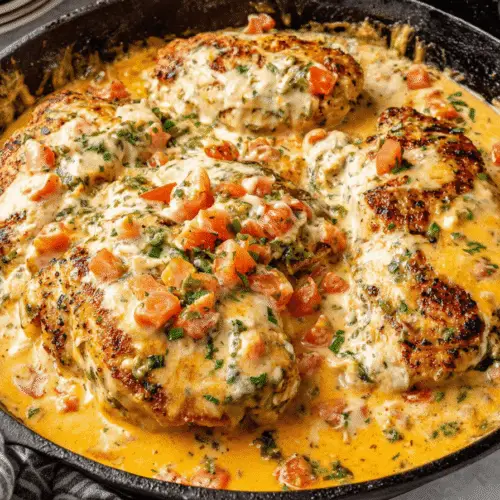 Baked Queso Chicken Recipe
