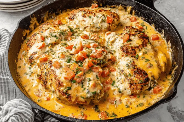 Baked Queso Chicken Recipe