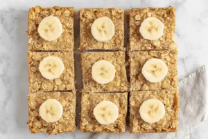 Banana Oat Bars