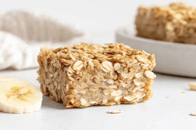 Banana Oat Bars Recipe