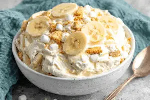 Banana Pudding Fluff Salad