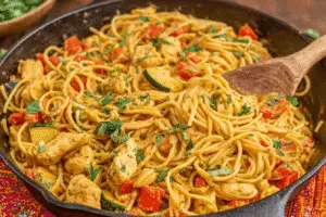 Bang Bang Chicken Pasta