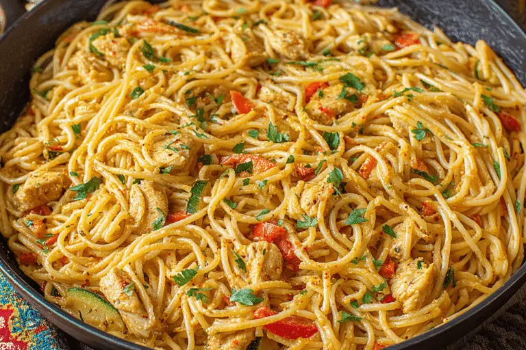 Bang Bang Chicken Pasta Recipe