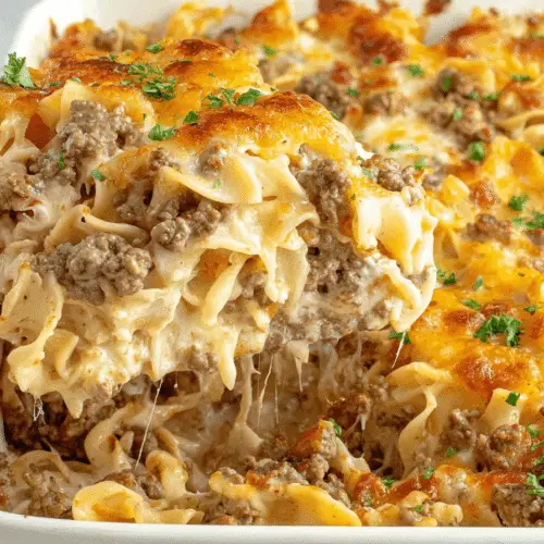 Beef Stroganoff Casserole Recipe