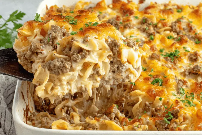Beef Stroganoff Casserole Recipe