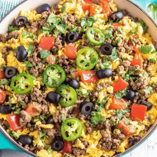 Beef and Egg Breakfast Skillet Recipe