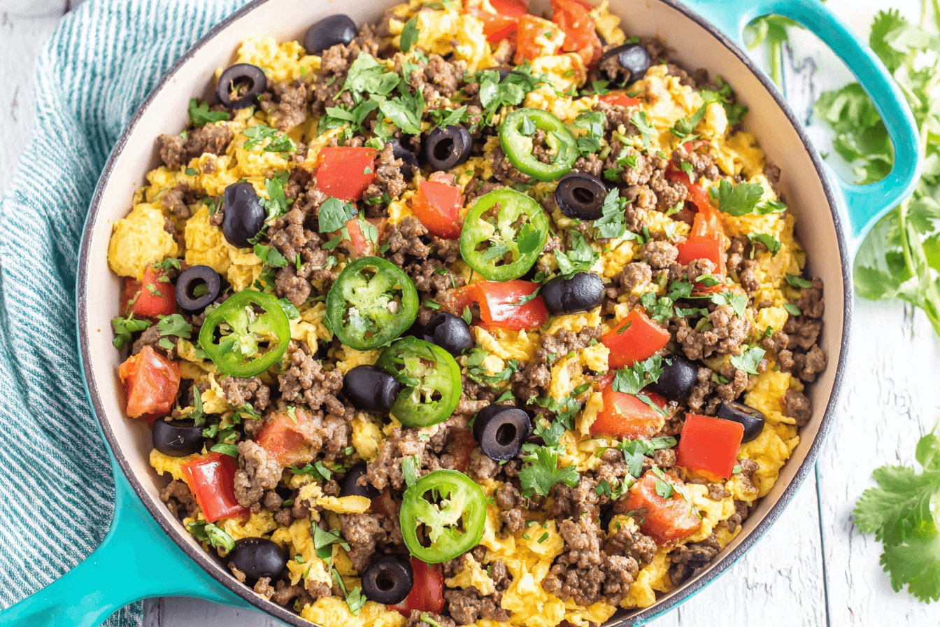 Beef and Egg Breakfast Skillet Recipe