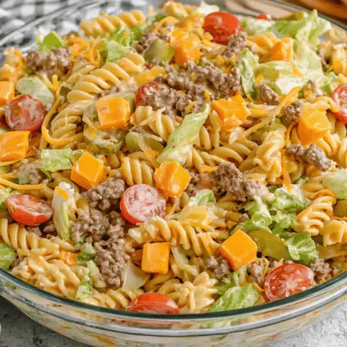 Big Mac Pasta Salad Recipe