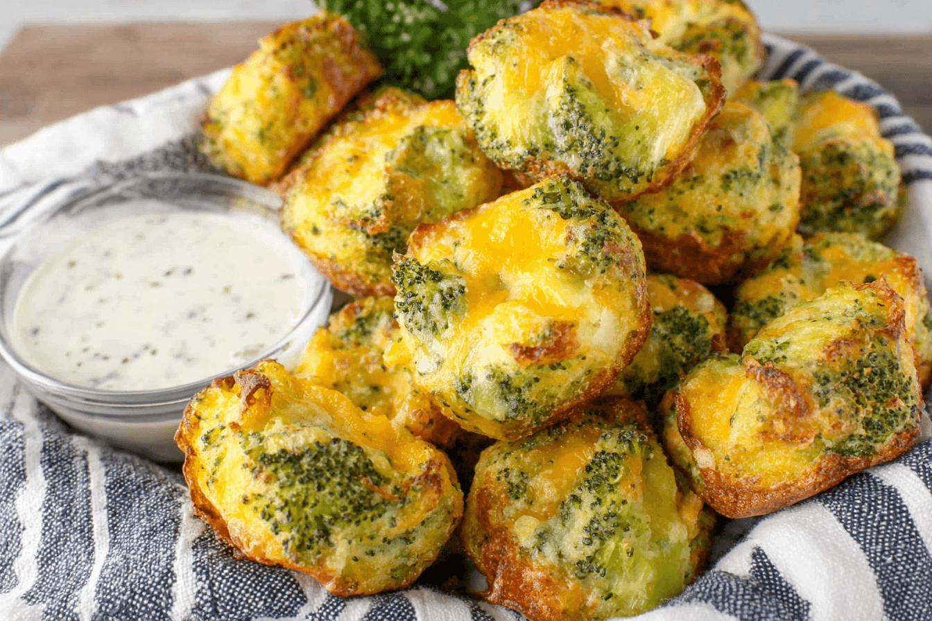 Broccoli Cheddar Bites Recipe