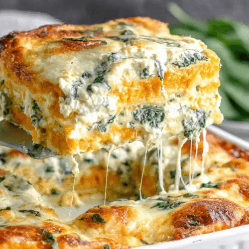 Butternut Squash and Spinach Lasagna Recipe