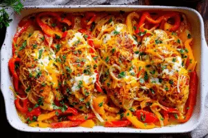Cajun Chicken With Sweet Bell Peppers