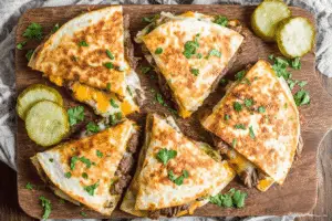 Cheese Steak Quesadillas