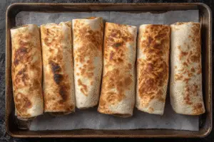 Cheesy Chicken Burritos