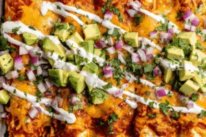 Cheesy Turkey Enchiladas