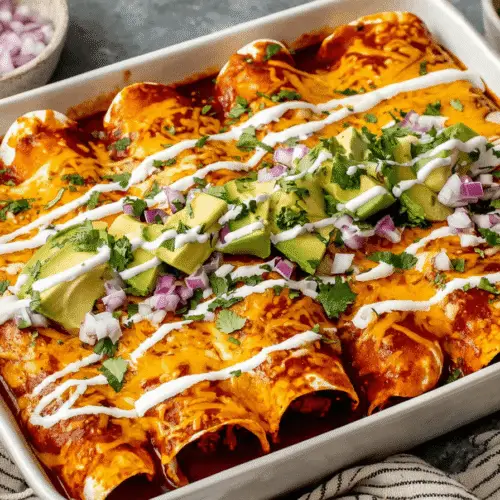 Cheesy Turkey Enchiladas Recipe
